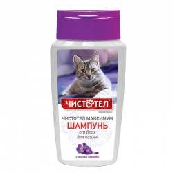 Шампунь Чистотел Максимум от блох для кошек, 180 мл