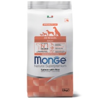 Monge Dog Monoprotein корм для собак всех пород лосось с рисом