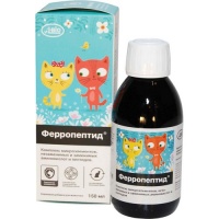 Кормовая добавка Ферропептид для кошек, уп. 50 и 150 мл.