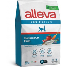 Сухой корм для кошек Alleva Equilibrium Sterilized Fish