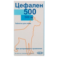 Цефален 500 мг (ICF), уп. 12 таб.