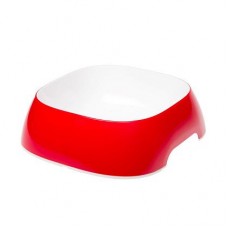 Миска красная пласт.0,7л FERPLAST Glam Medium