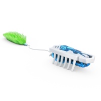 HEXBUG Игрушка для кошек интерактивная, микроробот "Нано Той", голубая, 4,5х1,5х1,5см