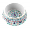 TARHONG Миска для животных "Boho Medallion", бежевая с рисунком, 18х18х7,1см (590мл)