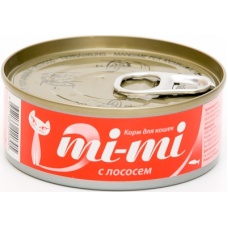 MI-MI консервы для кошек и котят с лососем