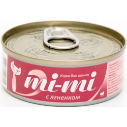 MI-MI консервы для кошек и котят с ягненком