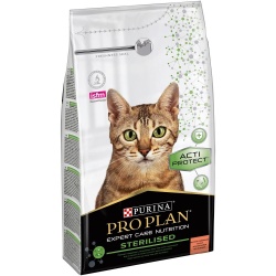 Pro Plan ActiProtect сухой корм для стерилизованных кошек лосось