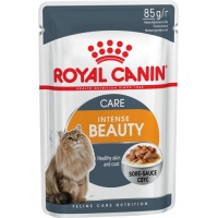 Royal Canin Intense Beauty пауч для кошек для здоровья кожи и шерсти кусочки в соусе Мясо/Рыба
